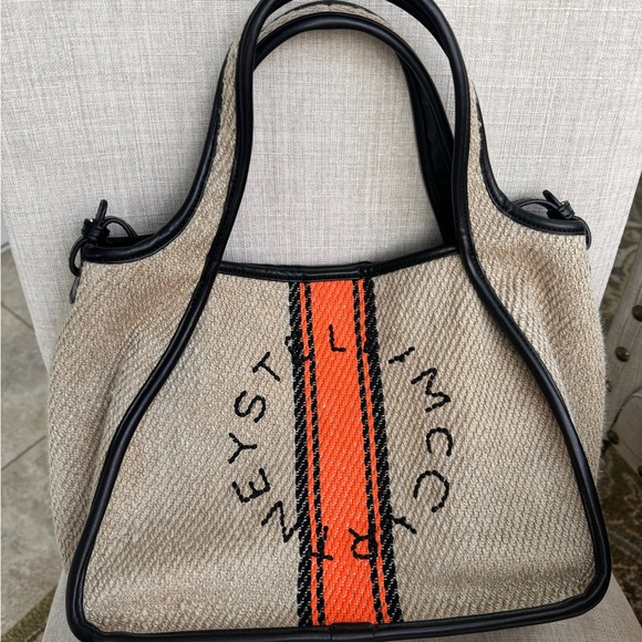 🧡 GORGEOUS Linen crossbody Stella Mccartney crossbody bag🖤 - Picture 3 of 6